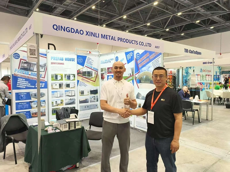 Jacky Zhang, the director of marketing and sales represented our Suihe Gruop as a exhibitor at AstanaBuild 2025.